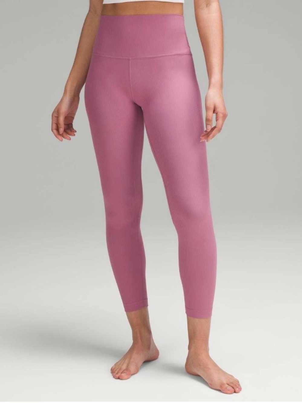 Lululemon align ribbed high rise leggings